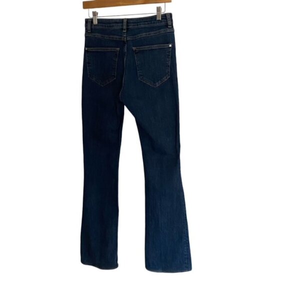 Mango High Rise Flare Jeans 6 - Picture 3 of 3